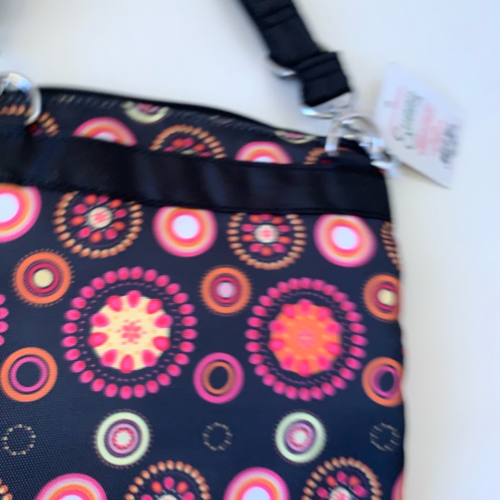 Sunny Bags Swirl Print Nylon Lightweight Crossbody - Picture 2 of 7